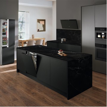 Miele DAH 4980 Πτυσσόμενος Απορροφητήρας 90cm Μαύρος 12534150